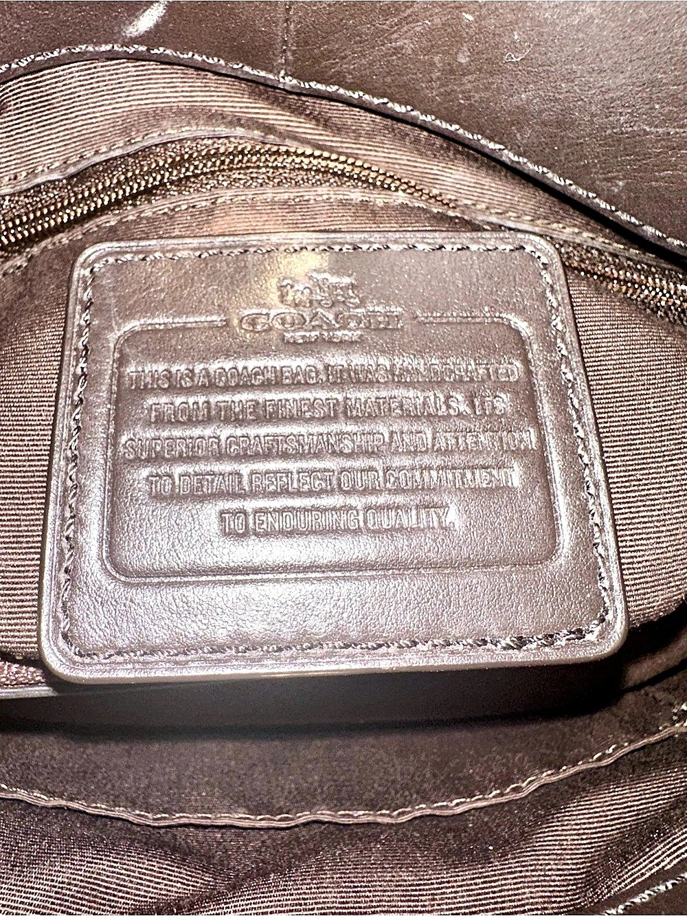 Coach Minetta Python Embossed Crossbody F35271 - Picture 11 of 16